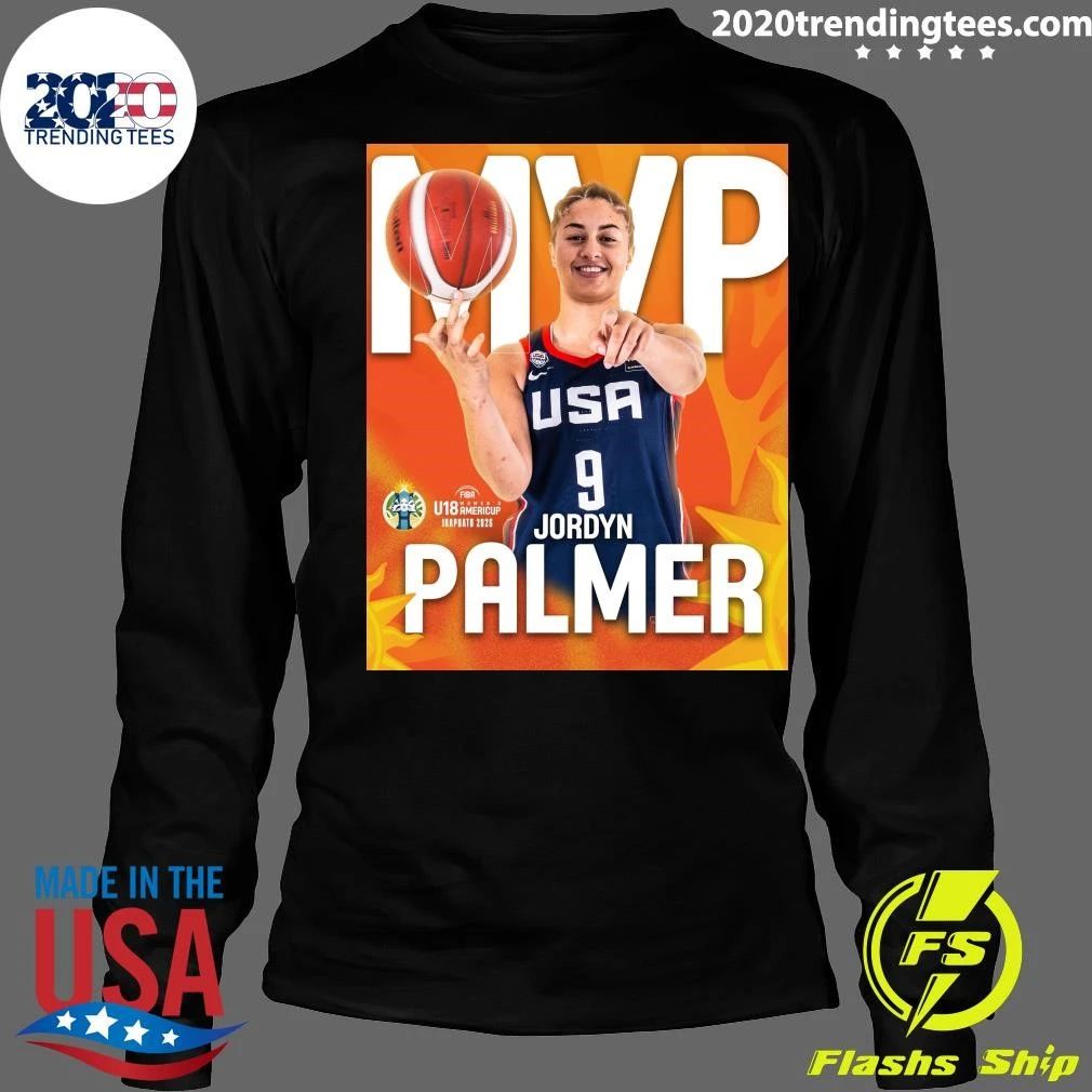 Jordyn Palmer MVP Best Player FIBA U18 Women’s AmeriCup 2026 Shirt