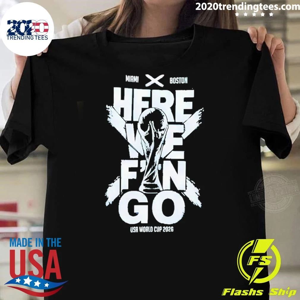 Scotland World Cup Here We Fuckin’ Go 2026 Shirt