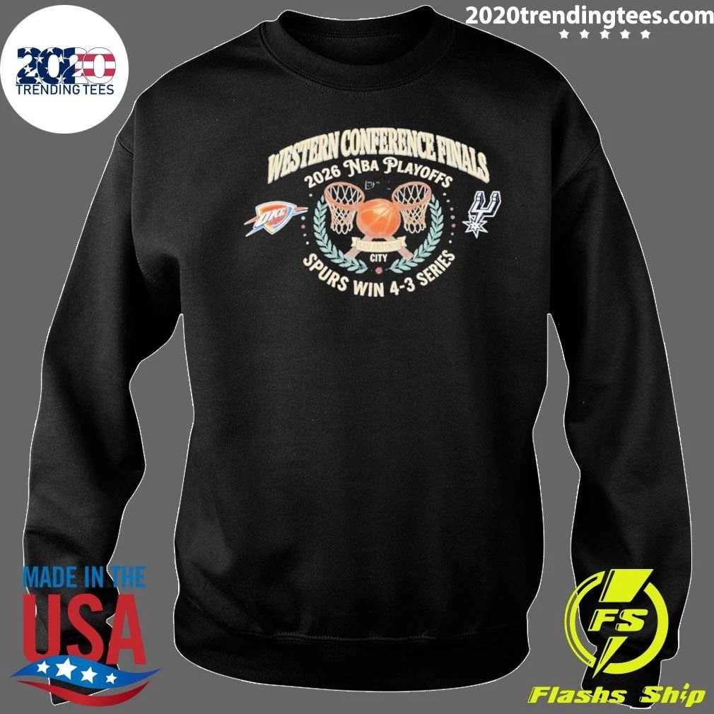Antonio Spurs Oklahoma City Thunder Western Conference Finals 2026 Shirt