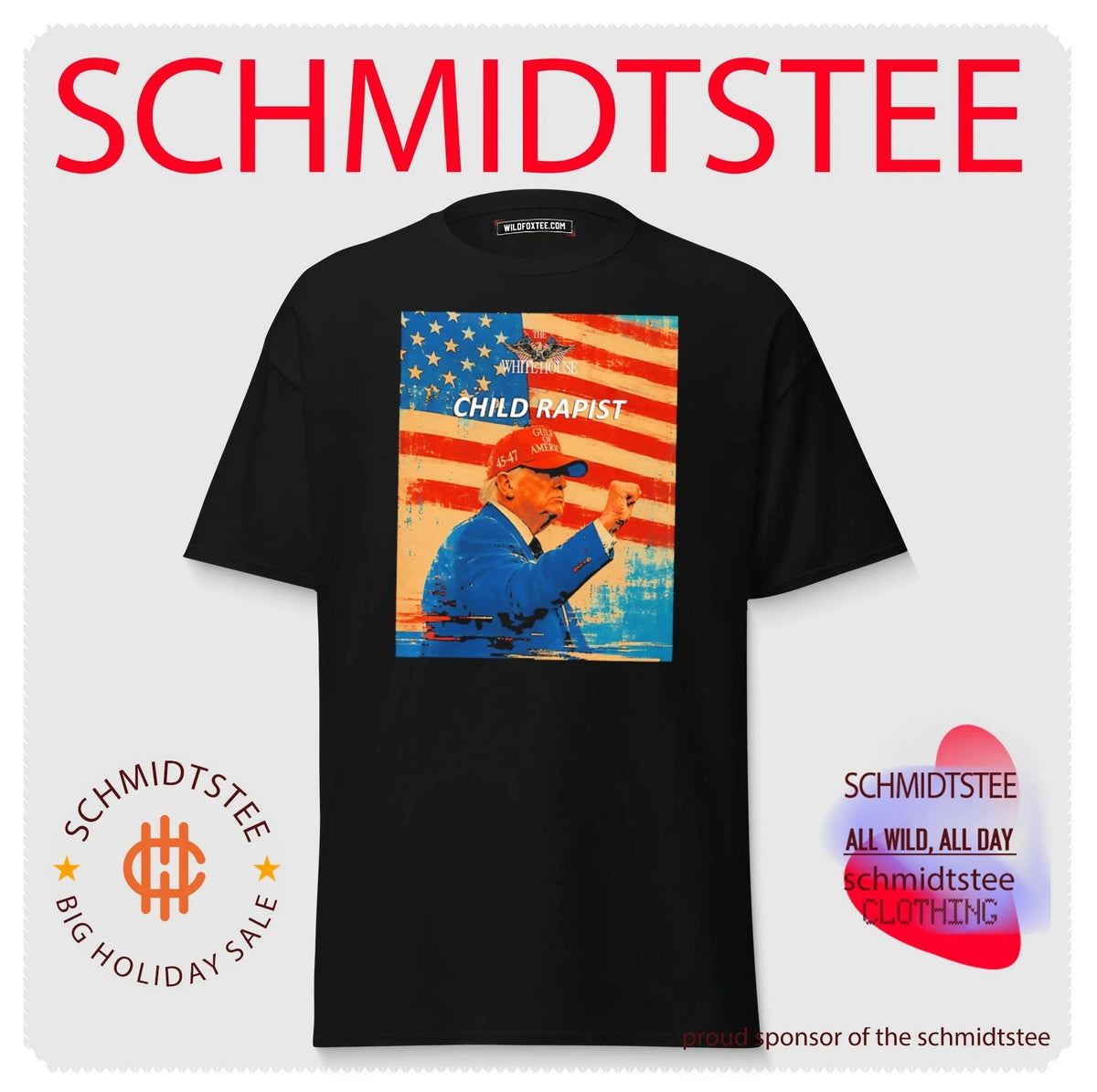 The White House child rapist vintage shirt