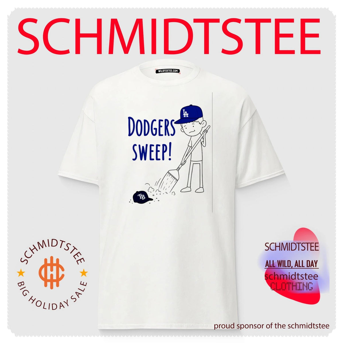 Los Angeles Dodgers Sweep the Tampa Bay Rays shirt
