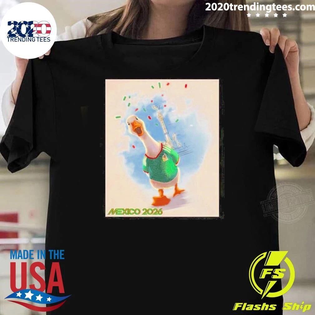 Goose Mascot Mexico 2026 Shirt