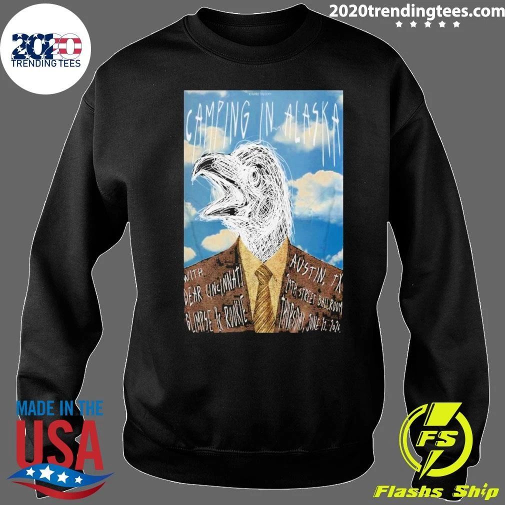 Camping in Alaska Gig June 11 2026 29th Street Ballroom in Austin Shirt