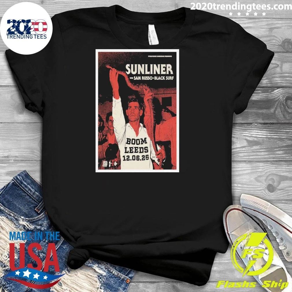 Sunliner Boom Leeds June 12 2026 Poster Shirt