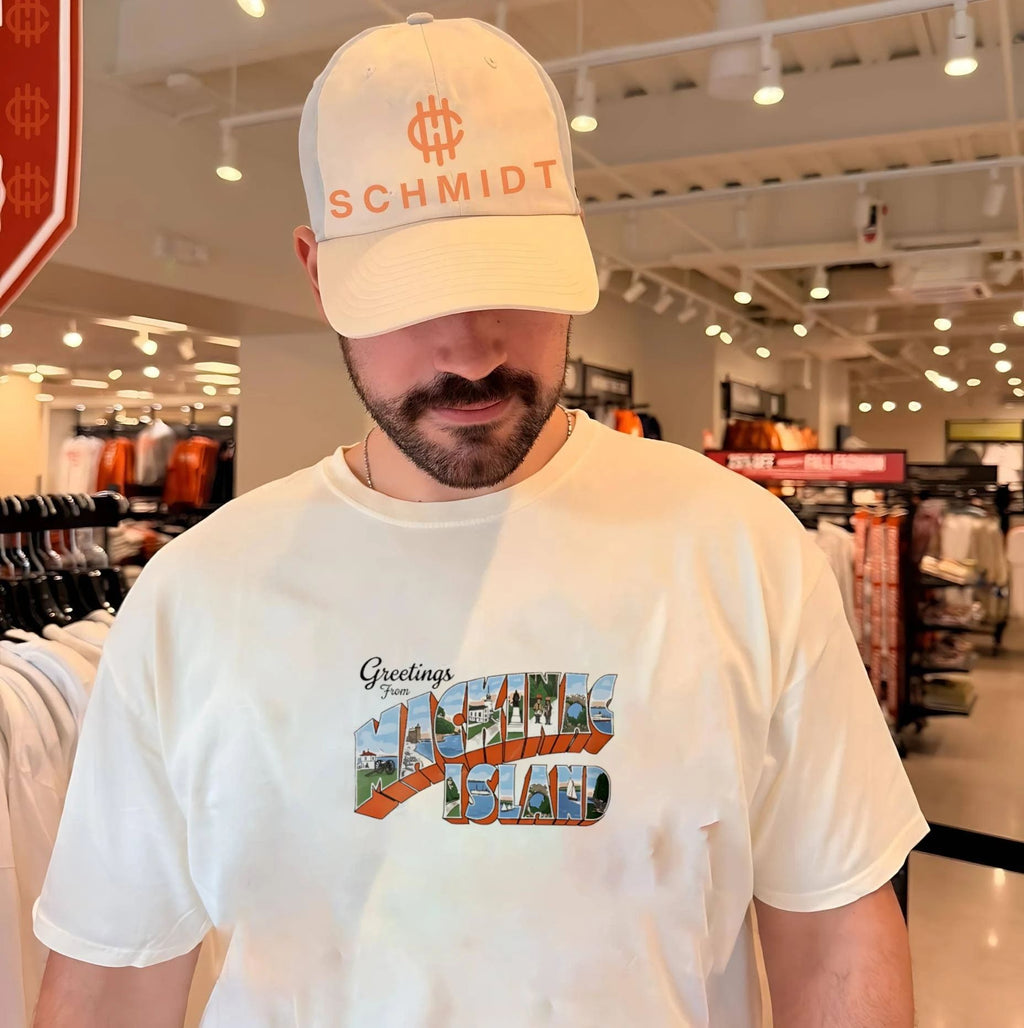 Greetings from Mackinac Island graphic shirt