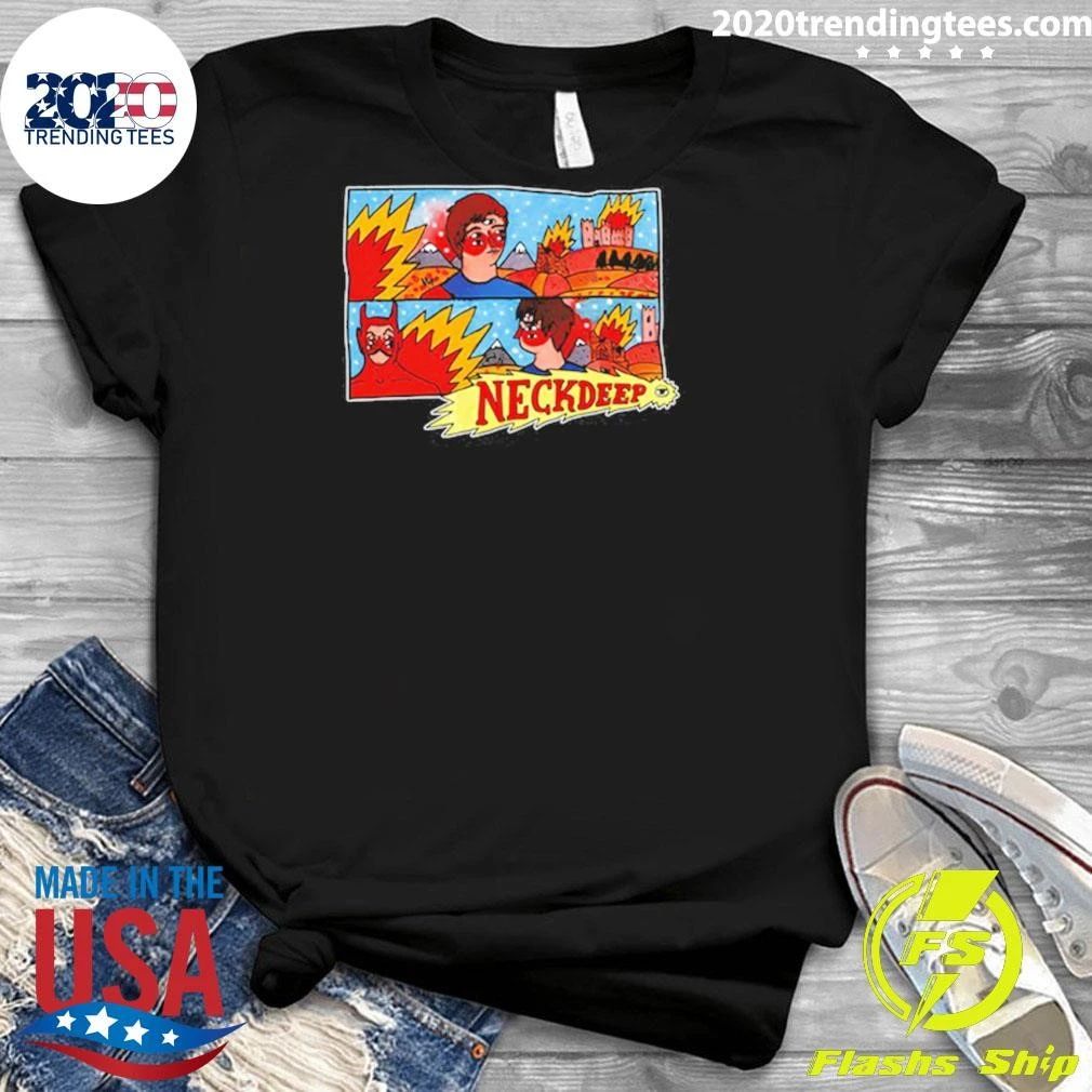 Neck Deep Lnotgy 10 Year Life’s Not Out To Get You Tee Shirt