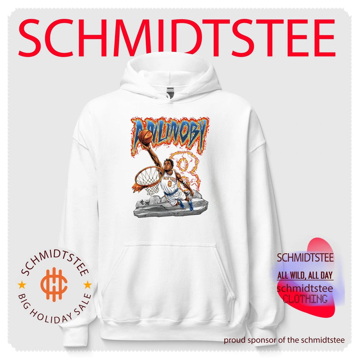 OG Anunoby New York basketball NBA Player Graphic shirt