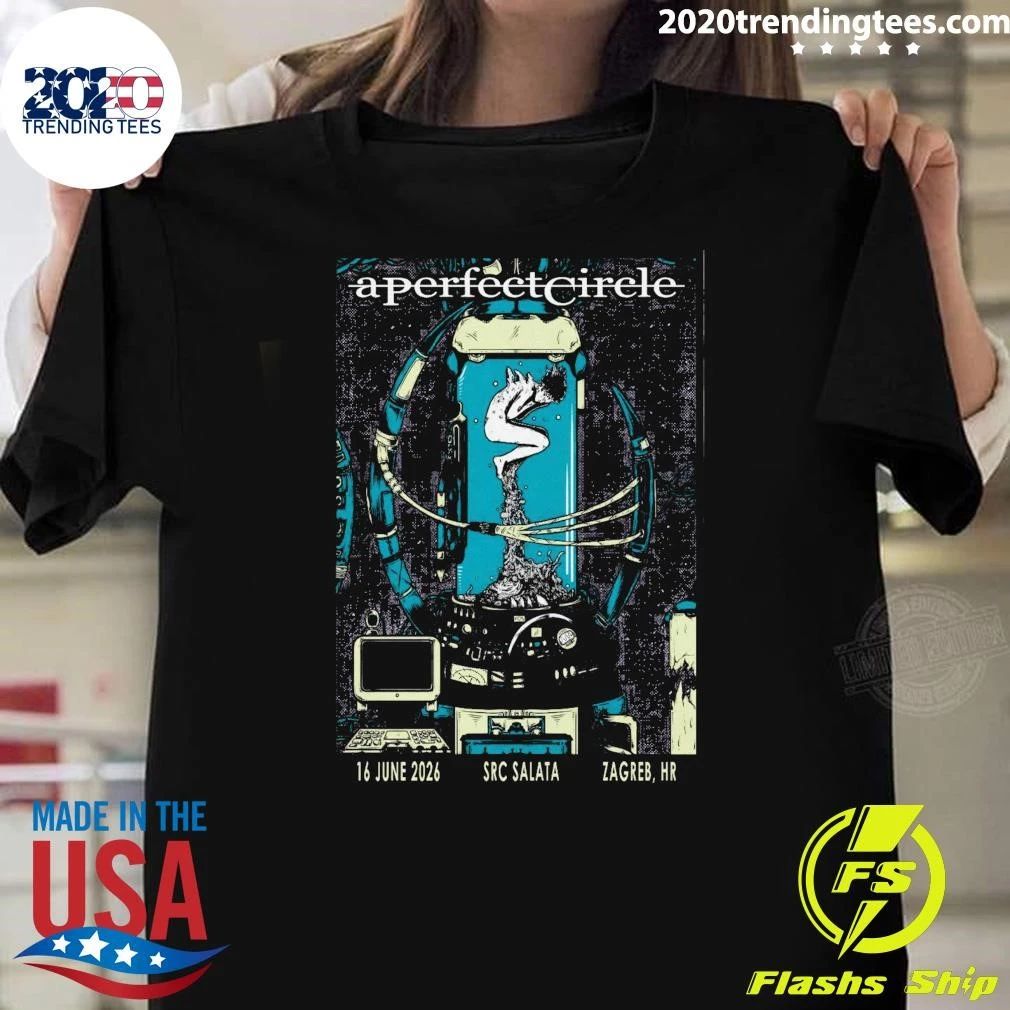 A Perfect Circle Zagreb HR Tour On June 16 2026 Shirt