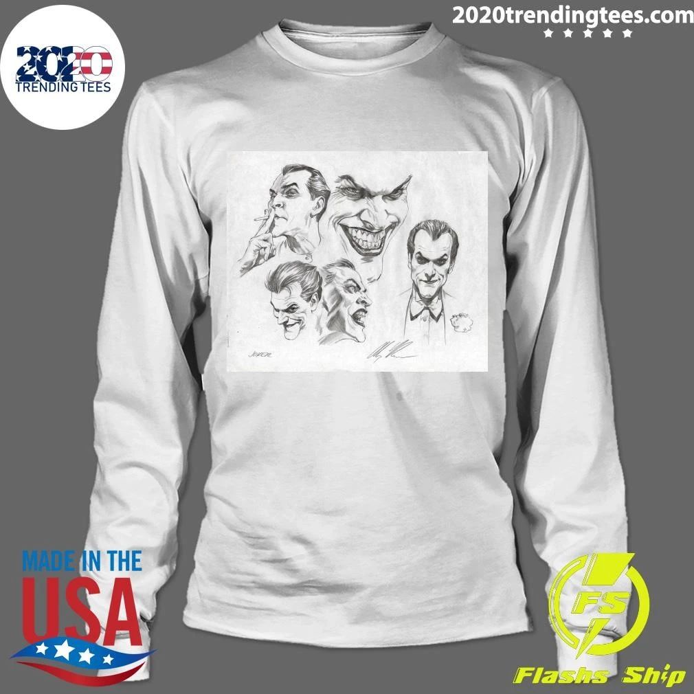 The Joker by Alex Ross Signature Shirt