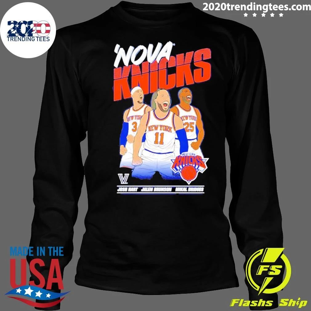 Jalen Brunson, Josh Hart & Mikal Bridges Outerstuff Toddler Nova Knicks Shirt