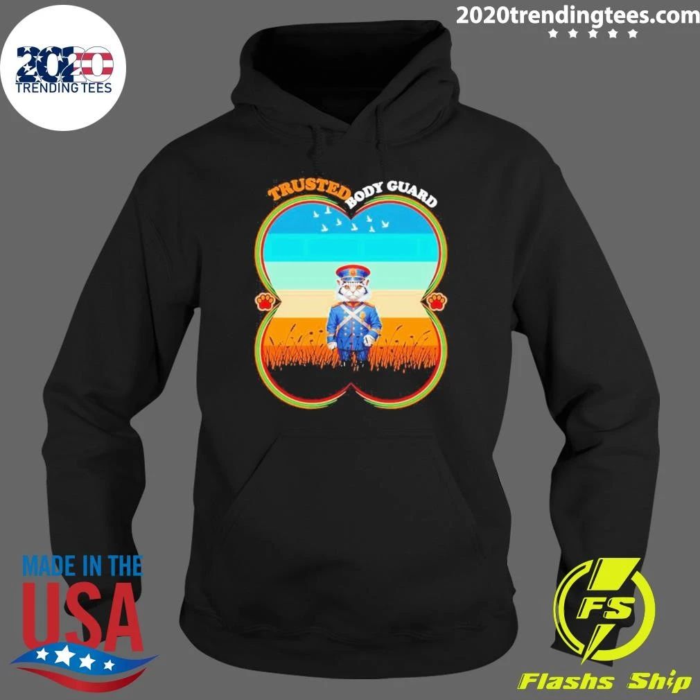 Cat Trusted Body Guard Tee Shirt