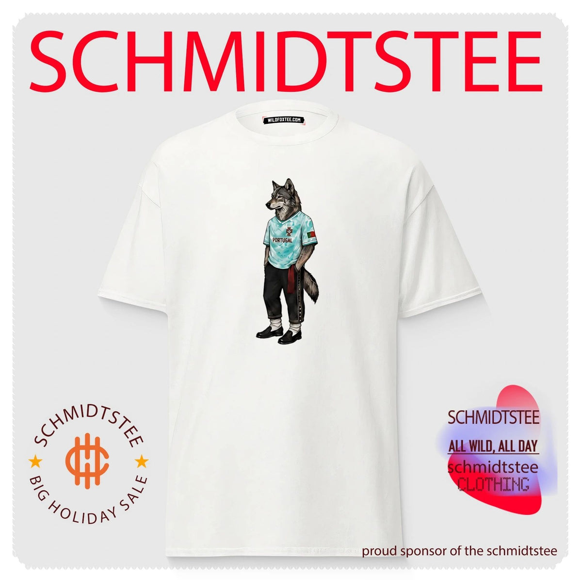 Portugese Wolf World Cup 2026 mascot shirt