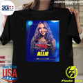 Allie has officially signed with TNA, as first reported by the Rewind Recap Relive podcast Shirt
