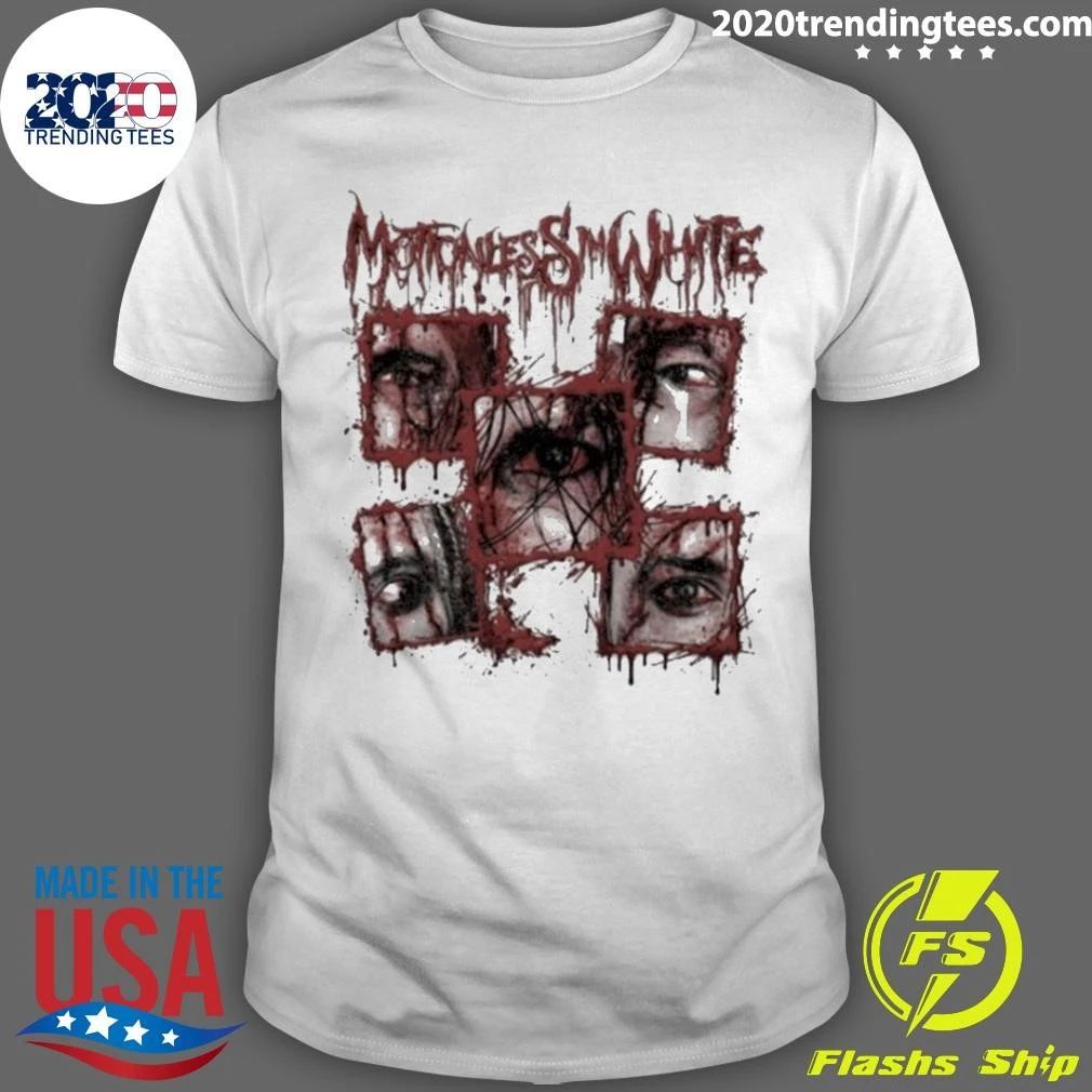 Motionless In White Bloodshot 2026 Tee Shirt