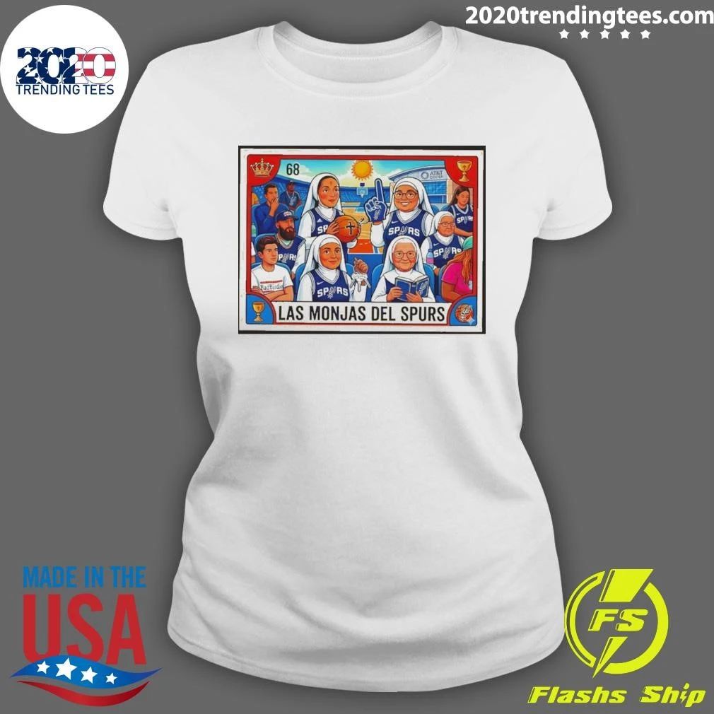 Las Monjas Del Spurs San Antonio Spurs Basketball Graphic Shirt