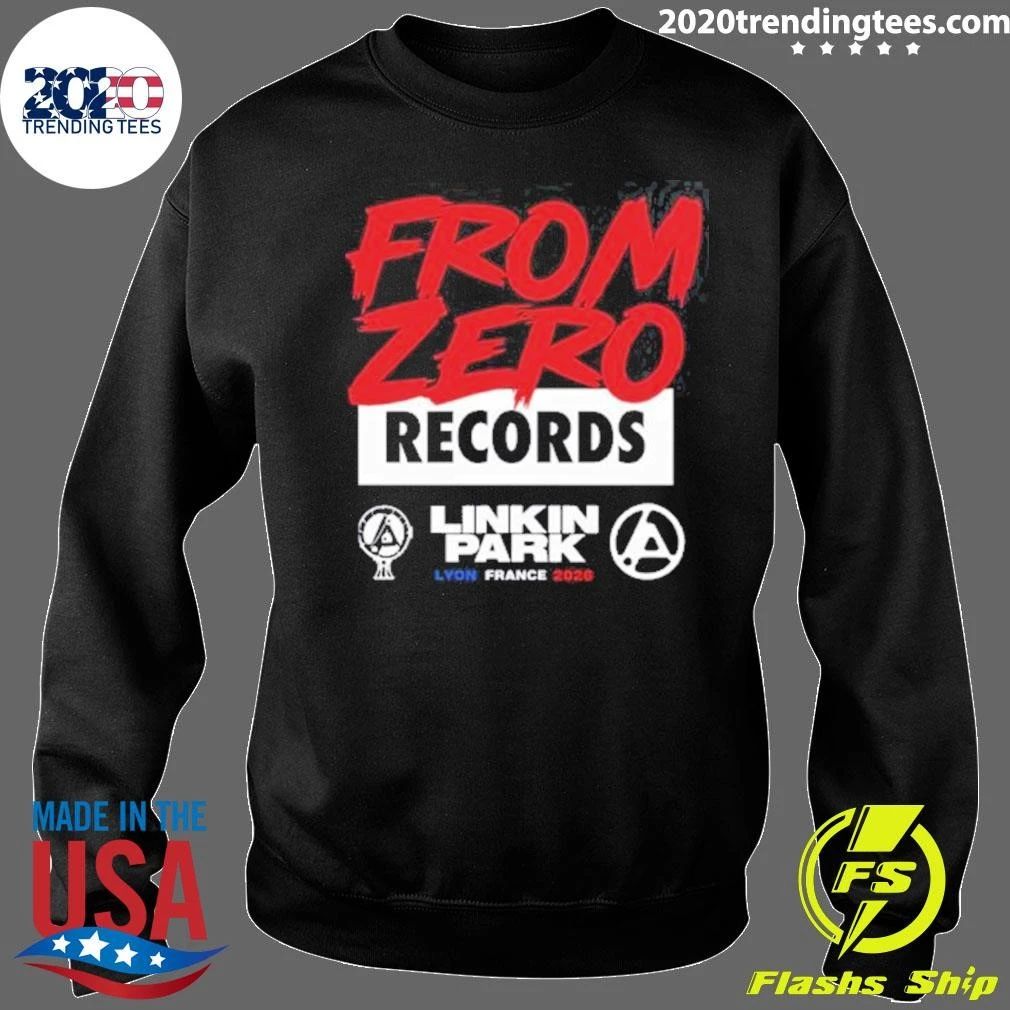 Linkin Park From Zero Records Lyon France 2026 Shirt
