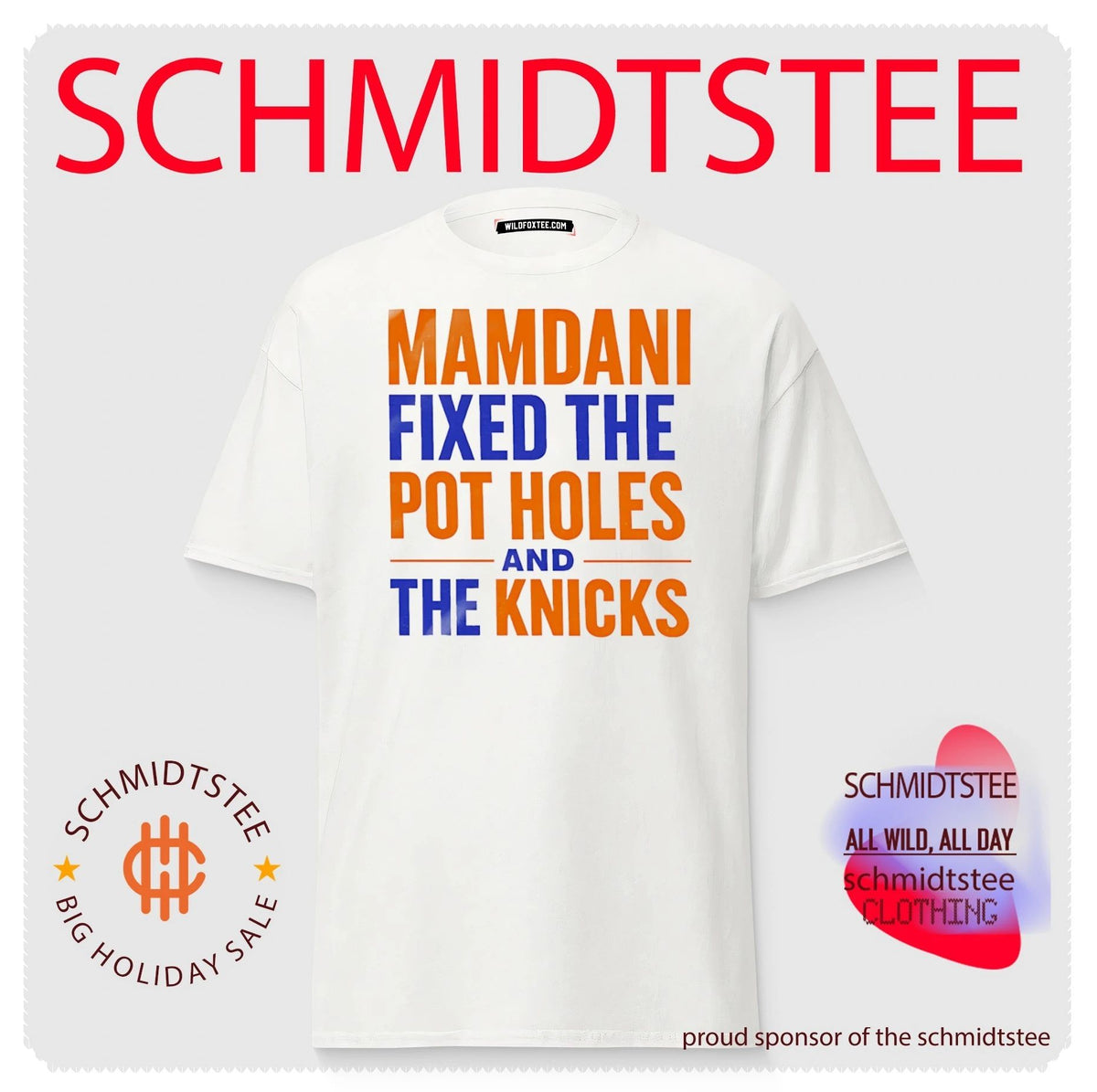 Mamdani fixed the pot holes and the NY Knicks shirt