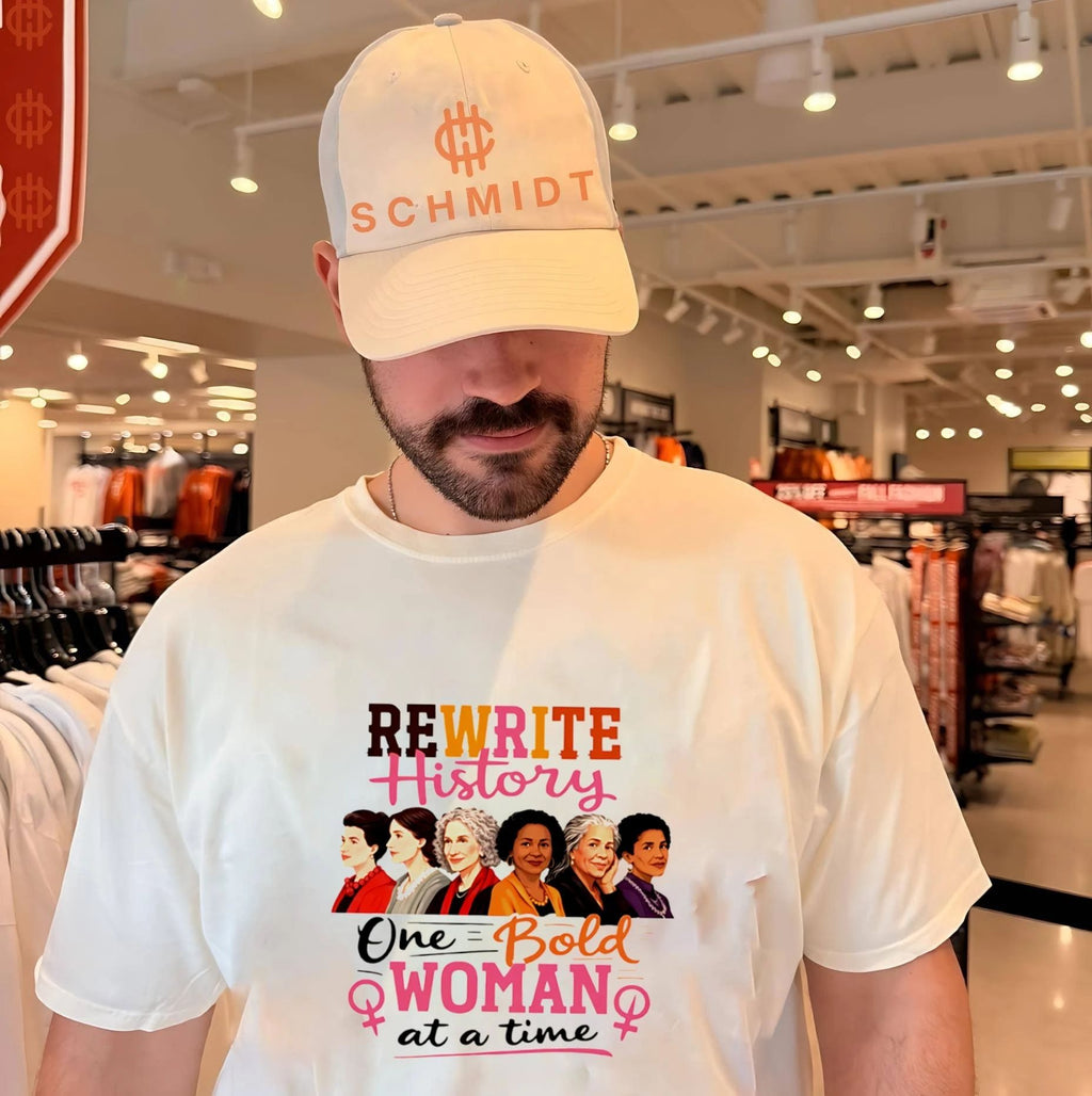 Rewrite History One Bold Woman at a Time shirt