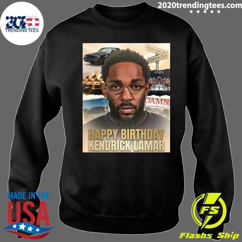 Happy 39th Birthday Kendrick Lamar Shirt