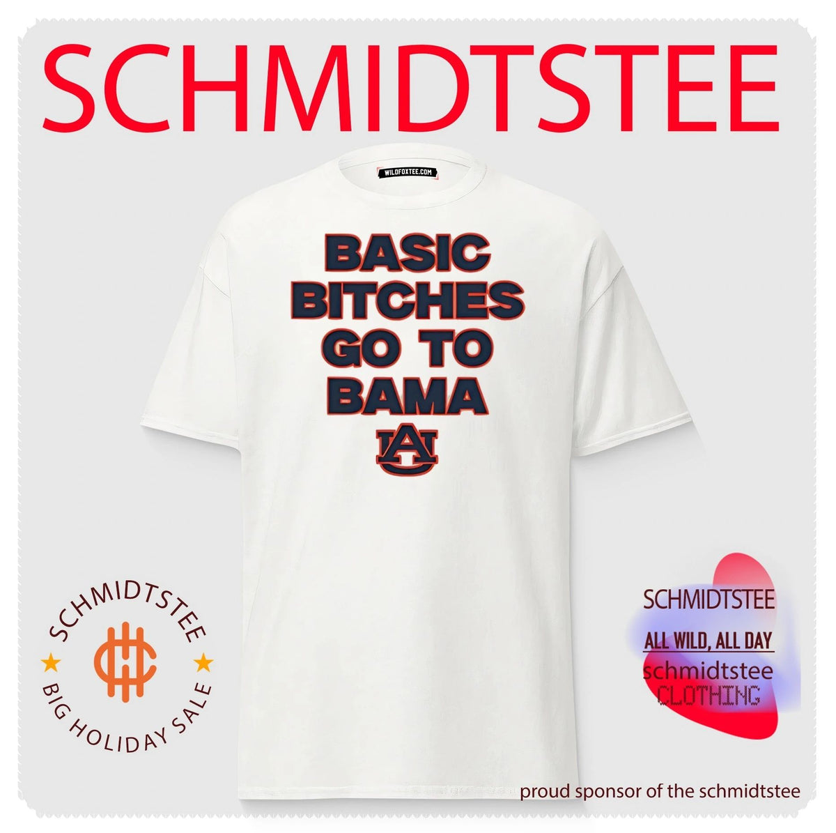 Auburn Tigers Bad bitches go to bama shirt