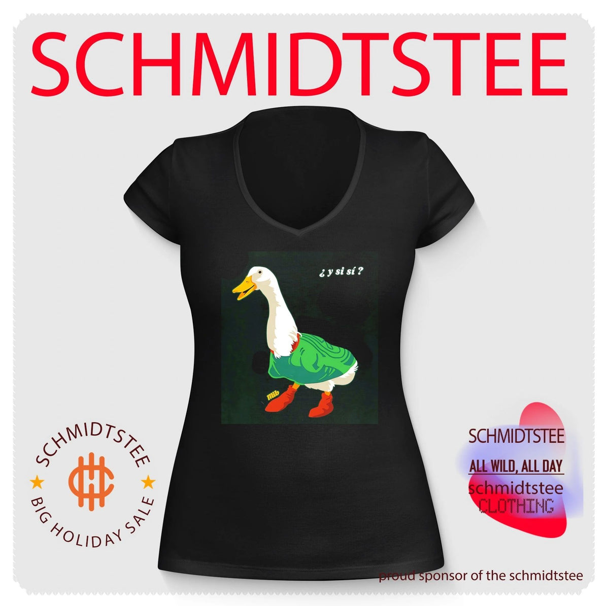 Mexico World Cup cartoon duck y si si shirt