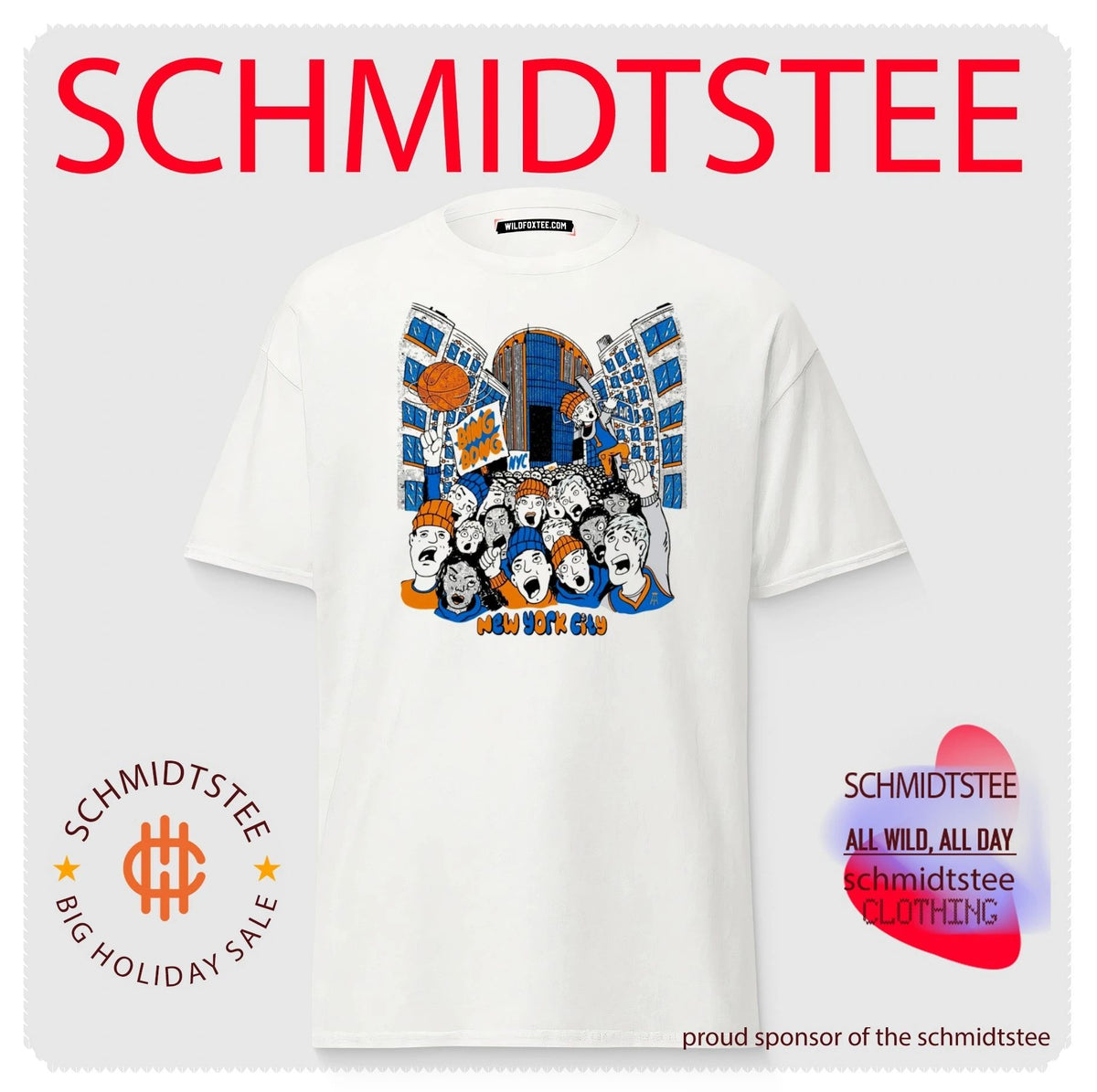 New York Basketball World Champions NYC celebration paint shirt