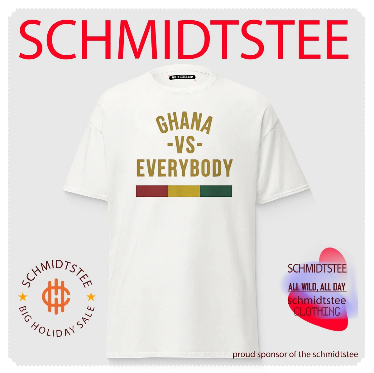 Ghana vs Everybody Ghanaian Pride West Africa shirt