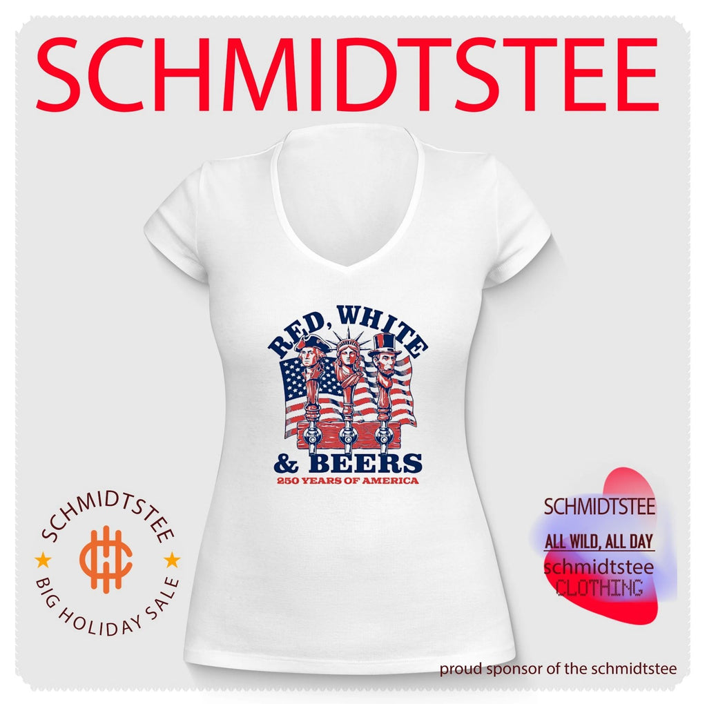 Red White and Beers 250 years of America 1776 2026 shirt