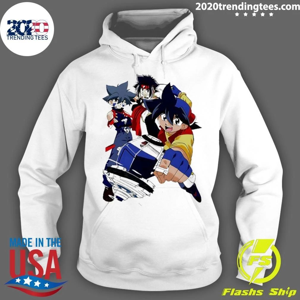 Tyson Granger And Ray Kon Beyblade Anime Shirt