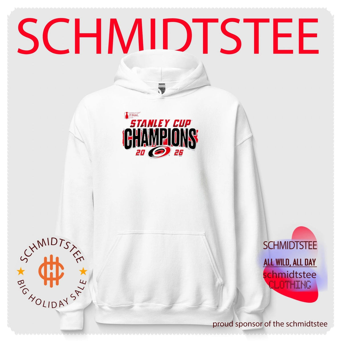 Stanley Cup Champions 2026 Carolina Hurricanes shirt