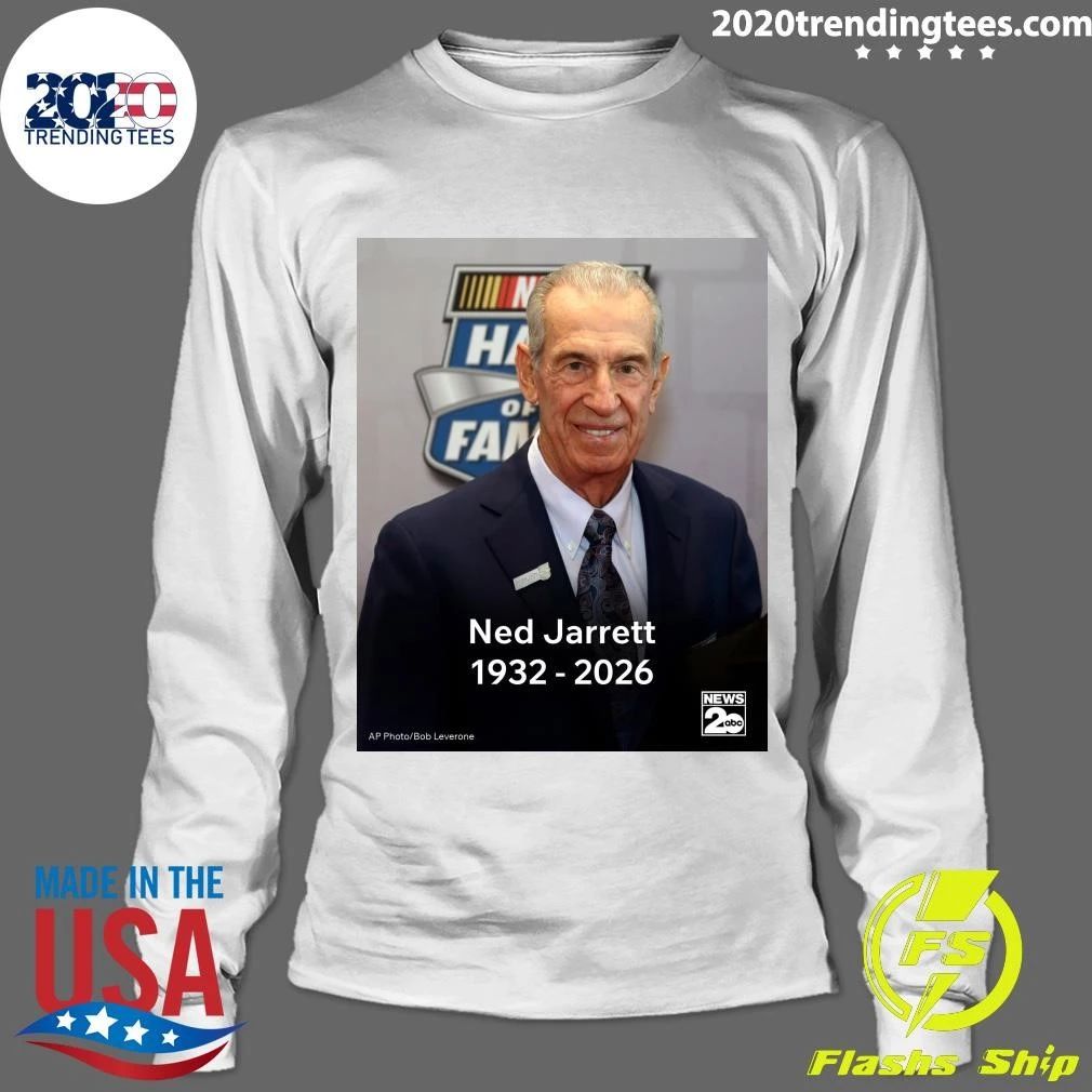 Nascar Hall Of Fame Driver Ned Jarrett 1932-2026 Shirt