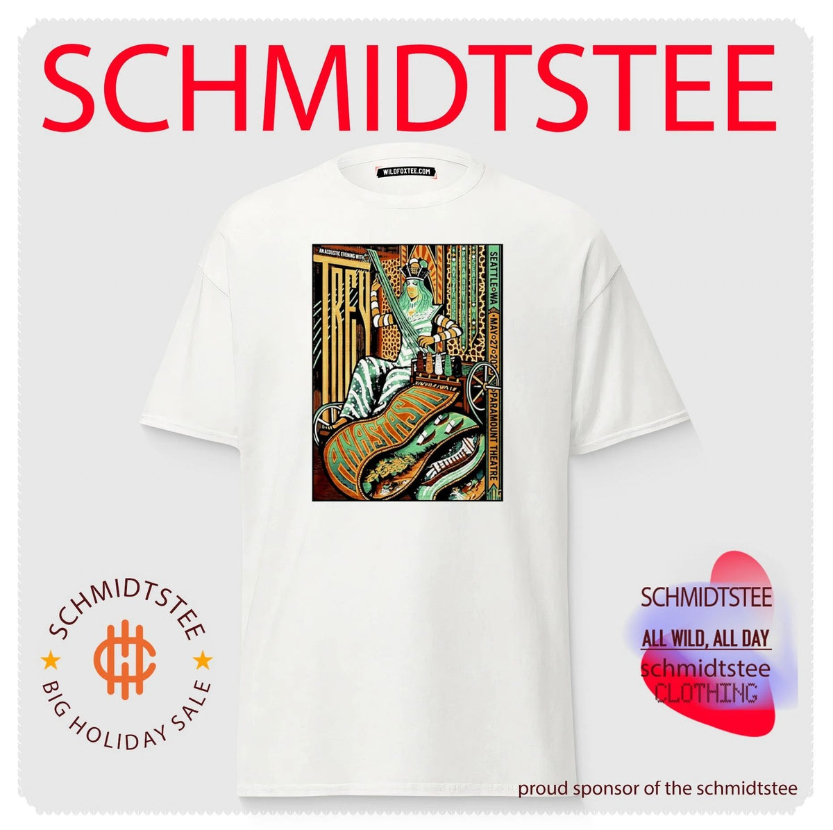 Trey Anastasio May 27 2026 In Seattle Wa Shirt