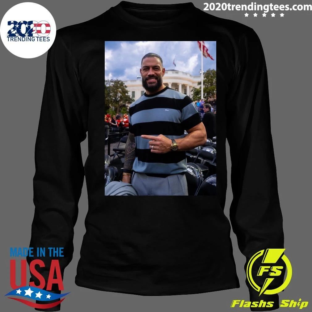 Roman Reigns at the White House for UFC Freedom 250 Shirt