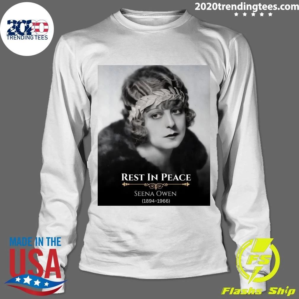 Rest In Peace Seena Owen 1894-1966 Shirt