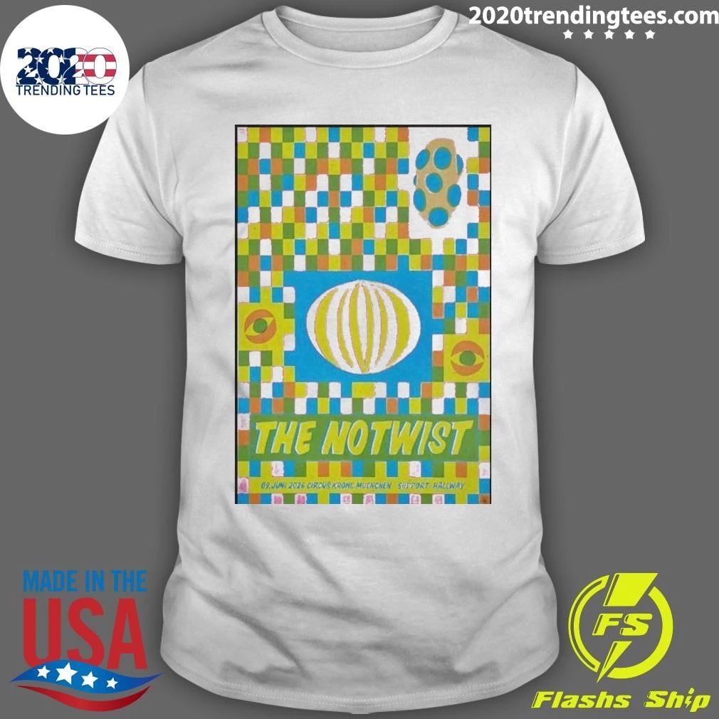 The Notwist Circus Krone Munich June 9 2026 Poster Shirt