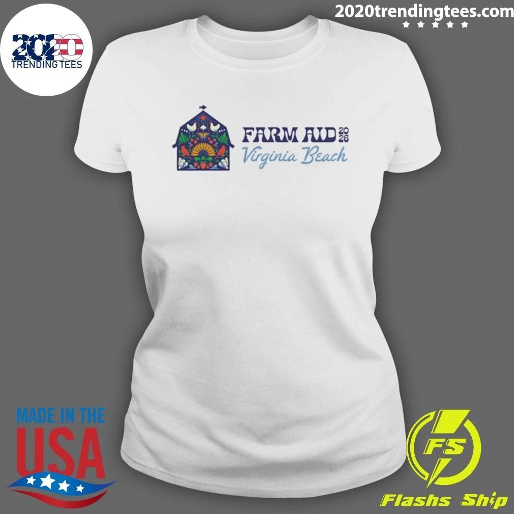 Farm Aid 2026 Virginia Beach Shirt