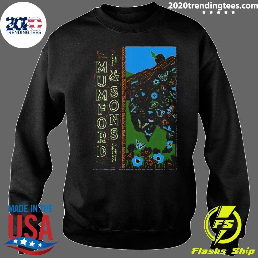 Mumford And Sons June 6 2026 In Boulder CO Poster Shirt
