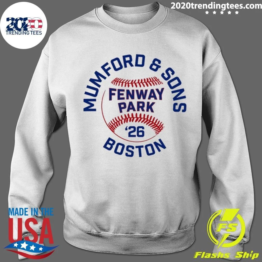Mumford & Sons June 22 2026 Fenway Park Boston, MA Tee Shirt