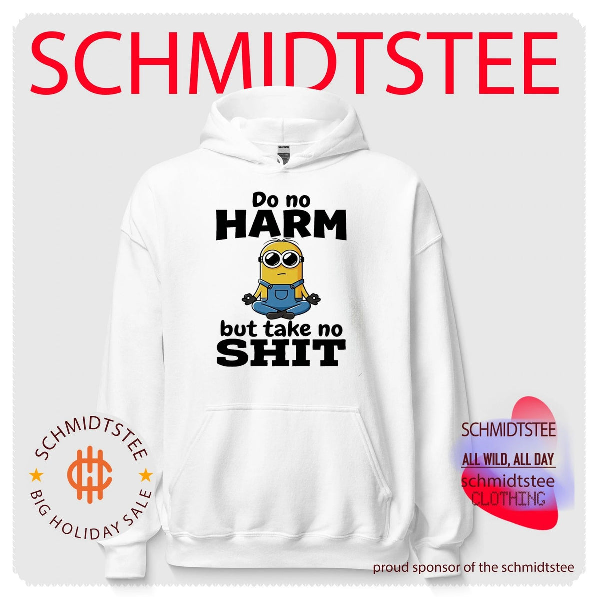 Do no harm but take no shit Minion shirt