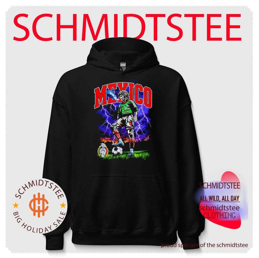 Mexico World Cup skeleton soccer player vintage shirt