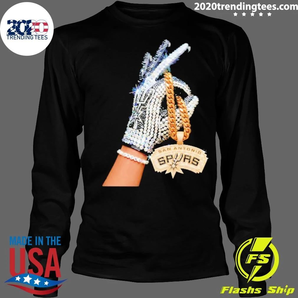 Antonio Spurs Diamond And Gold Vintage Shirt
