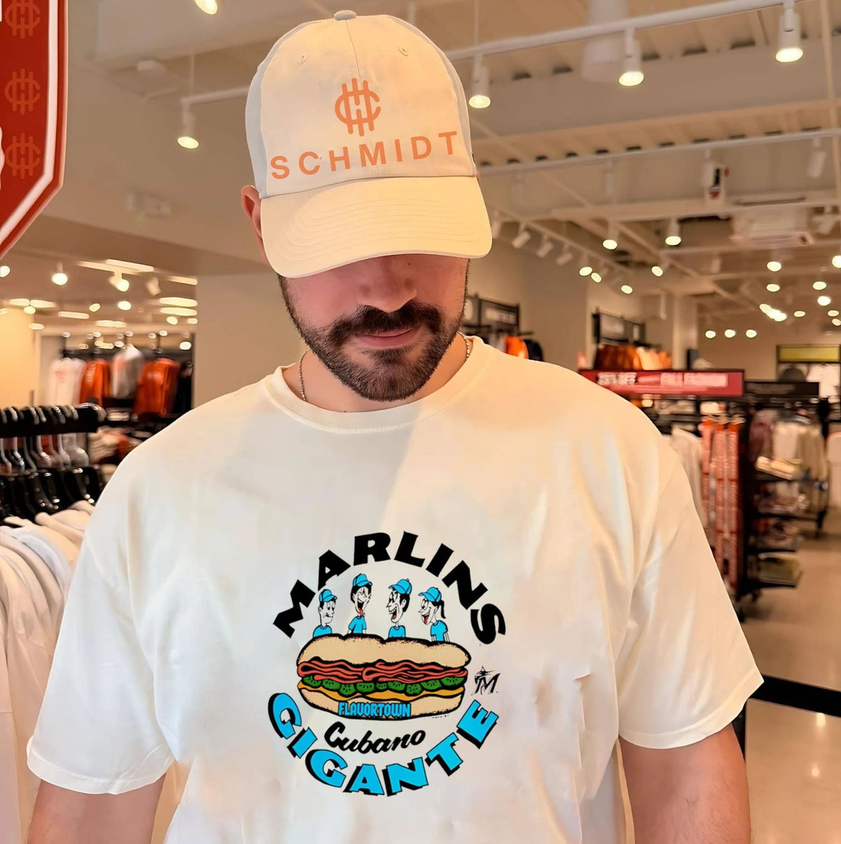 Miami Marlins Cubano Gigante food shirt