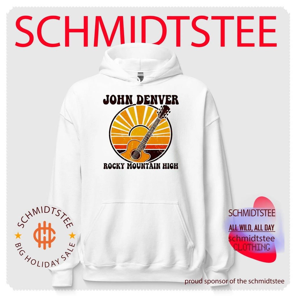 John Denver Rocky Mountain High guitar illustration shirt