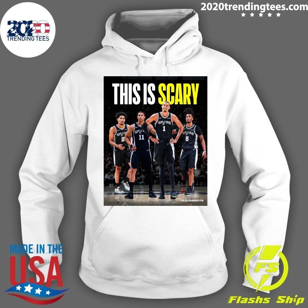 Victor Wembanyama, Stephon Castle and Keldon Johnson San Antonio Spurs NBA Finals Shirt