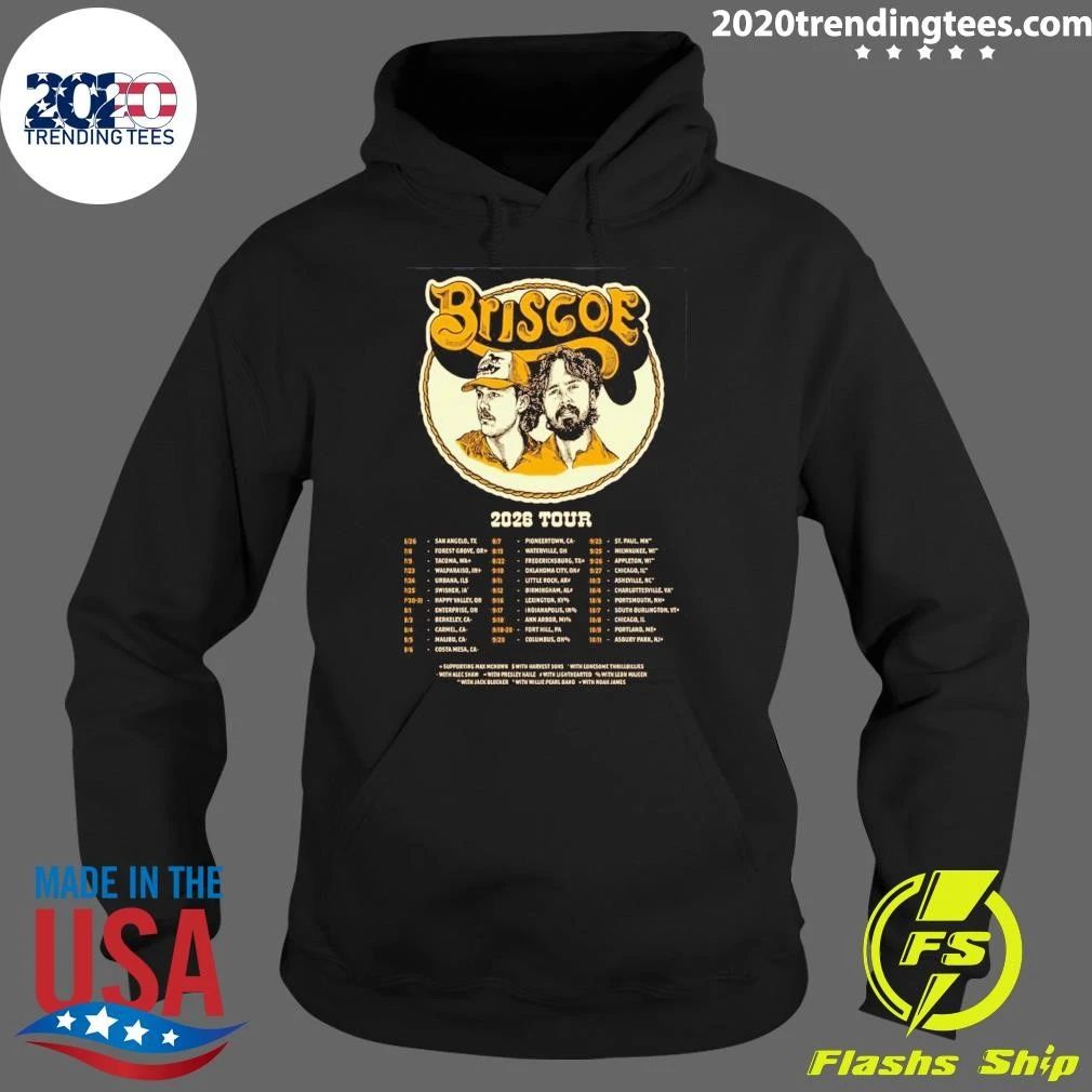 Briscoe World Tour 2026 Poster Shirt