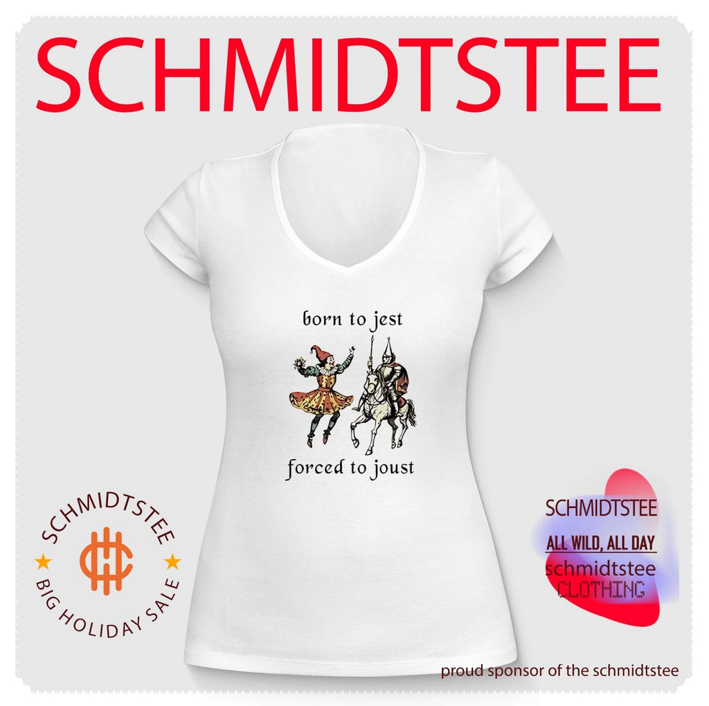Born to jest force to joust graphic shirt