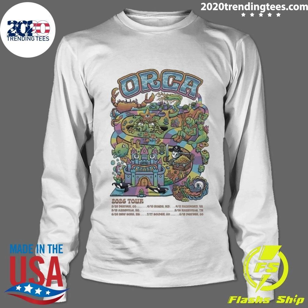 Morca The Band 2026 Summer Tour Poster Shirt