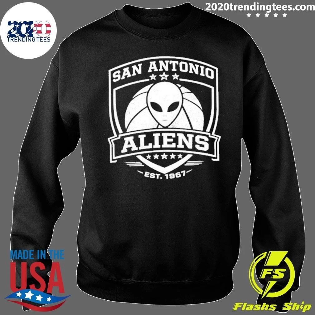 Antonio Aliens Basketball Logo 1967 Shirt