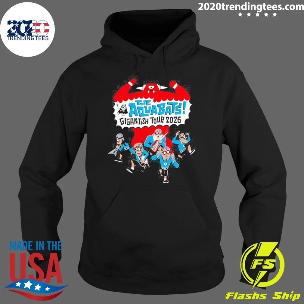 The Aquabats Seattle Gigantish Tour 2026 Shirt