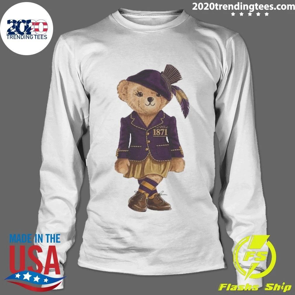 Alcorn State Polo Bear Lady Edition HBCU Tee Shirt